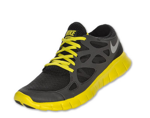 Nike Free Run 2 Mens Black Yellow Uk
